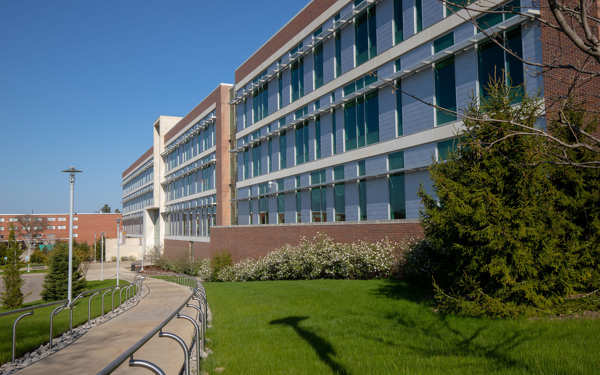 Sangren Hall At Western Michigan University Campus